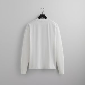 Kith Long Sleeve LAX Tee - White sold by Kith