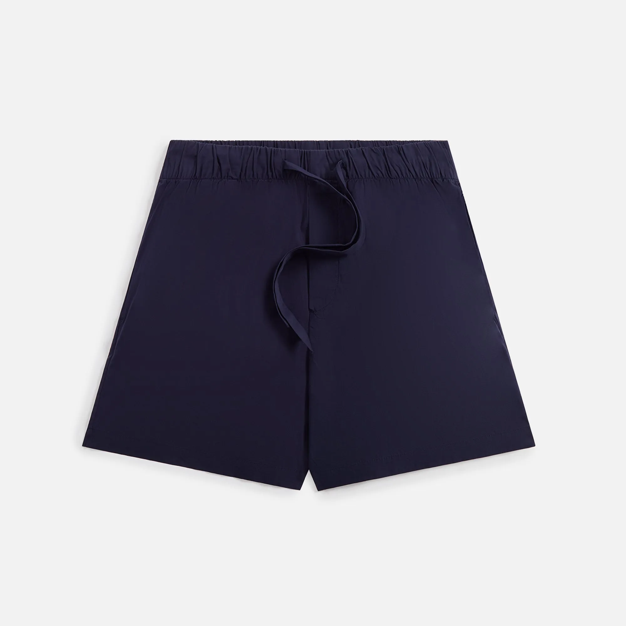 Tekla Poplin Pajama Shorts - True Navy sold by Kith