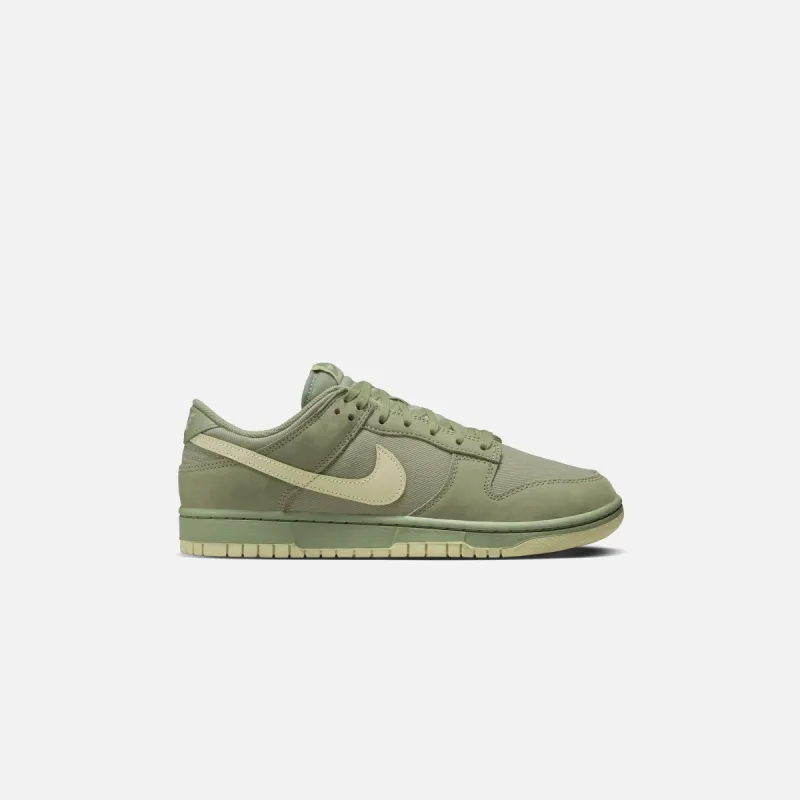Nike Dunk Low Retro PRM NBHD - Oil Green / Olive Aura / Phantom sold by Kith