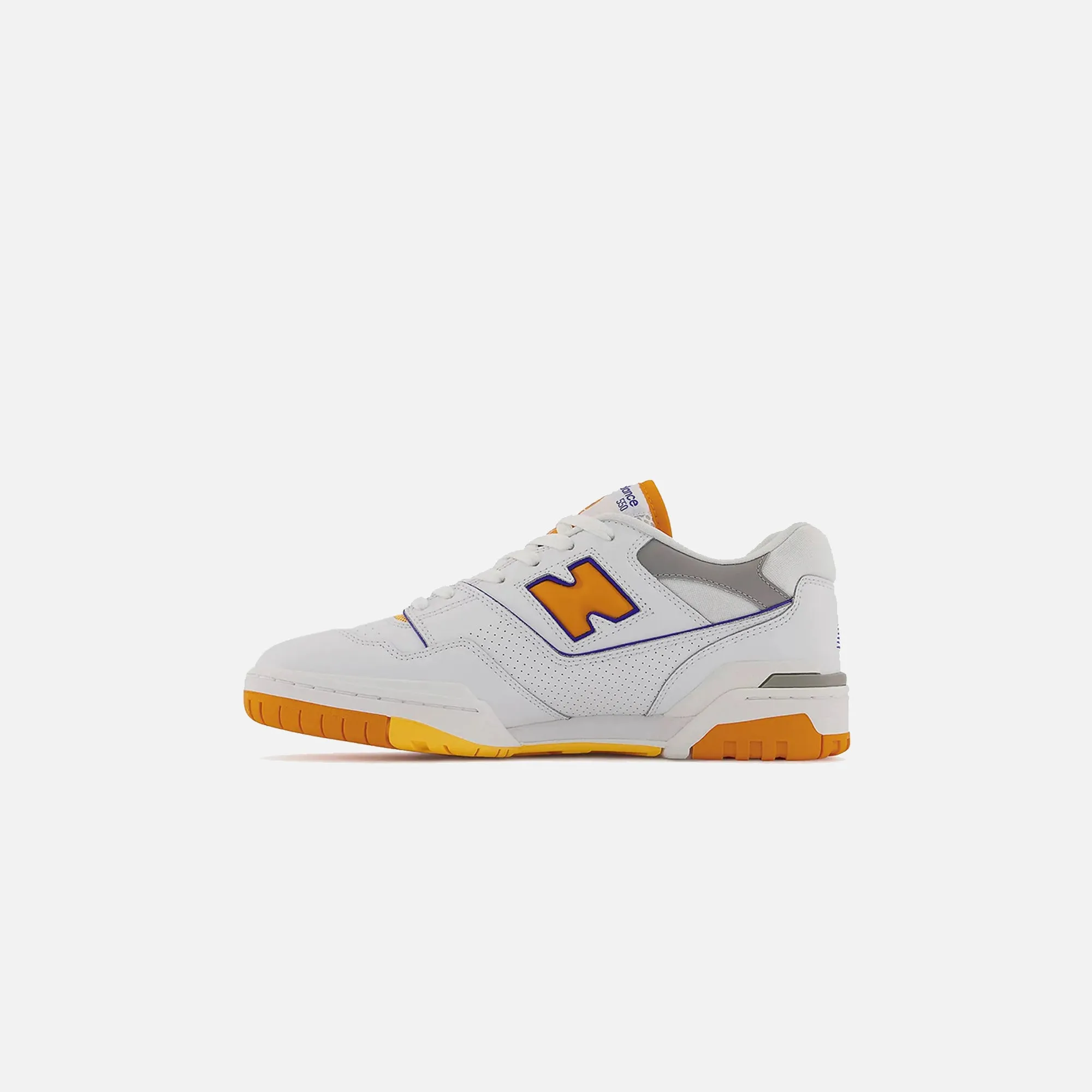 New Balance 550 - White / Vibrant Orange sold by Kith product image thumbnail 3
