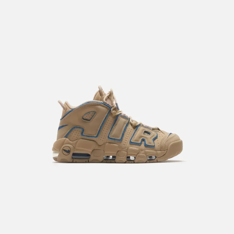 Nike Air More Uptempo `96 - Limestone / Valerian Blue /  Limes sold by Kith