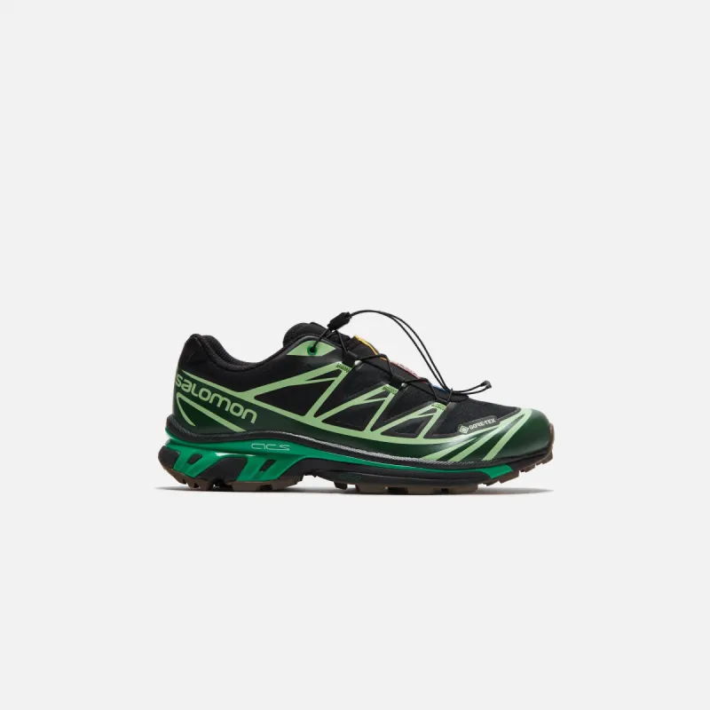 Salomon XT-6 GTX - Black / Eden / Green Ash sold by Kith