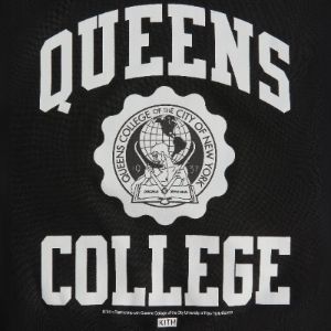 Kith for CUNY Queens College Champion Crewneck - Black sold by Kith