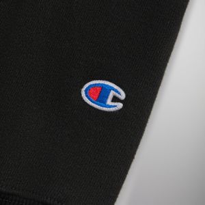 Kith for CUNY Queens College Champion Crewneck - Black sold by Kith