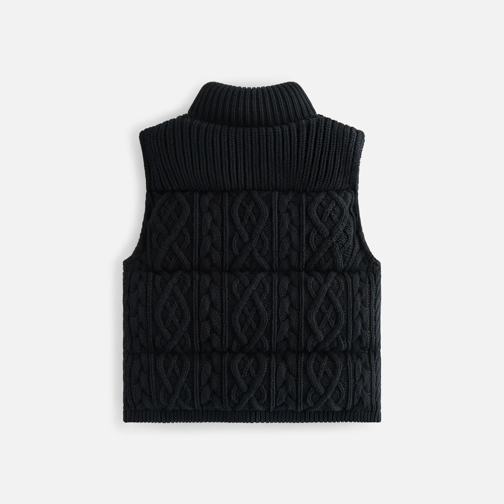 Kith Women Parker Cable Knit Vest - Black sold by Kith product image thumbnail 3