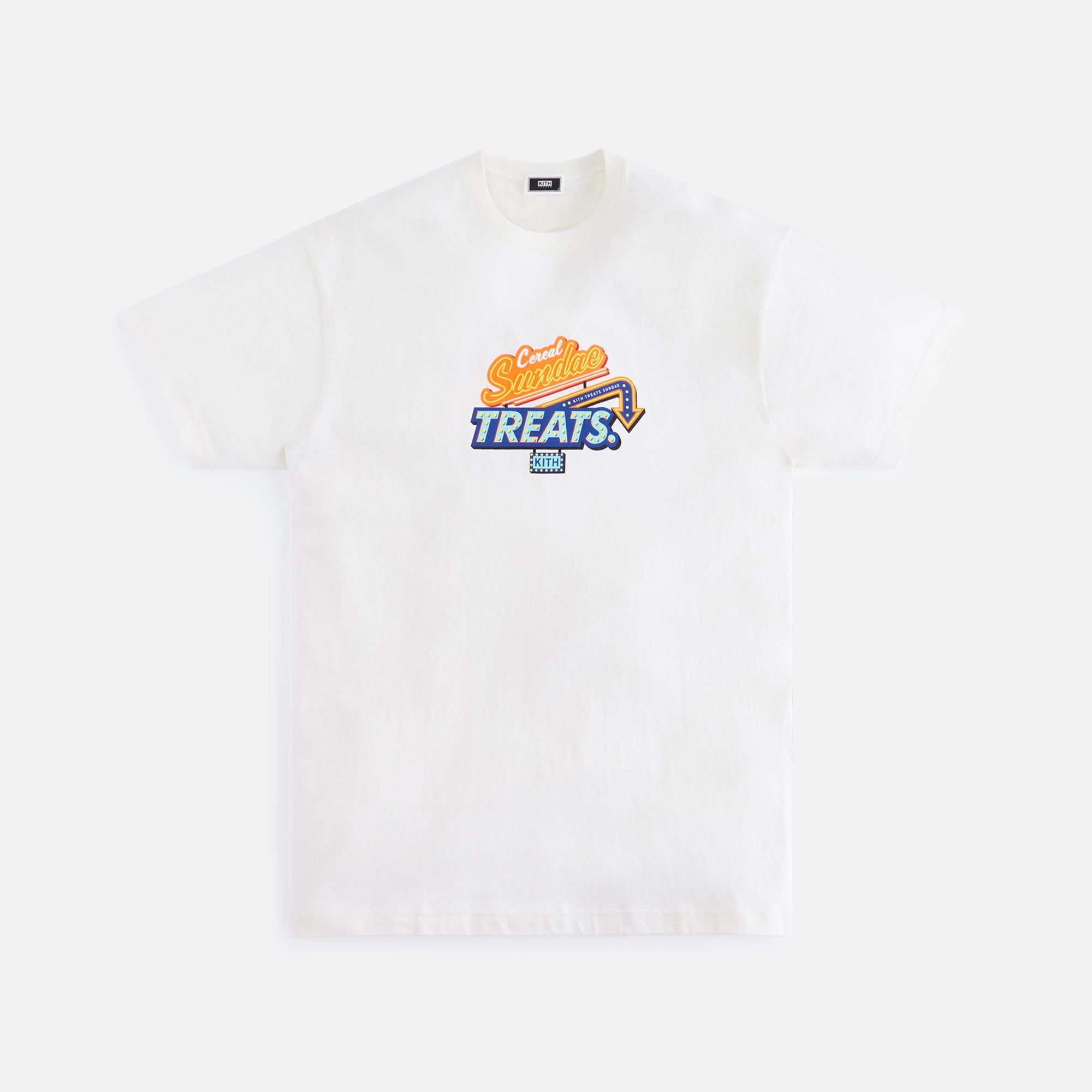 Kith Treats Sundae Station Tee - Sandrift sold by Kith
