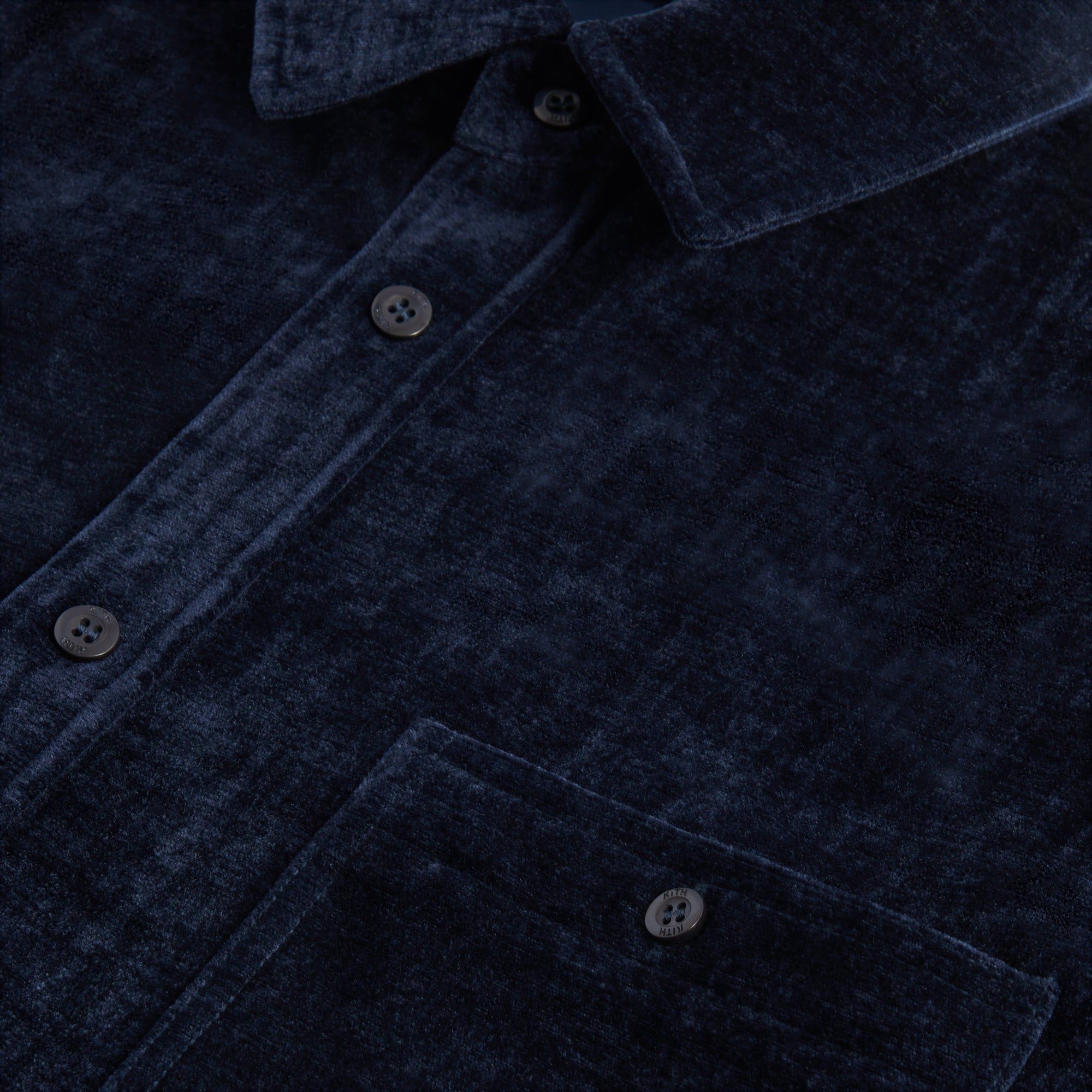 Kith Chenille Apollo Shirt - Nocturnal PH sold by Kith product image thumbnail 5