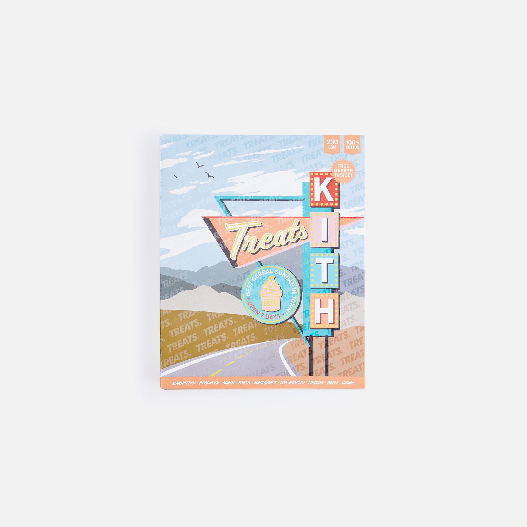 Kith Treats Sundae Station Tee - Sandrift sold by Kith product image thumbnail 4