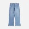 Auralee Selvedge Faded Light Denim Pants - Light Indigo sold by Kith