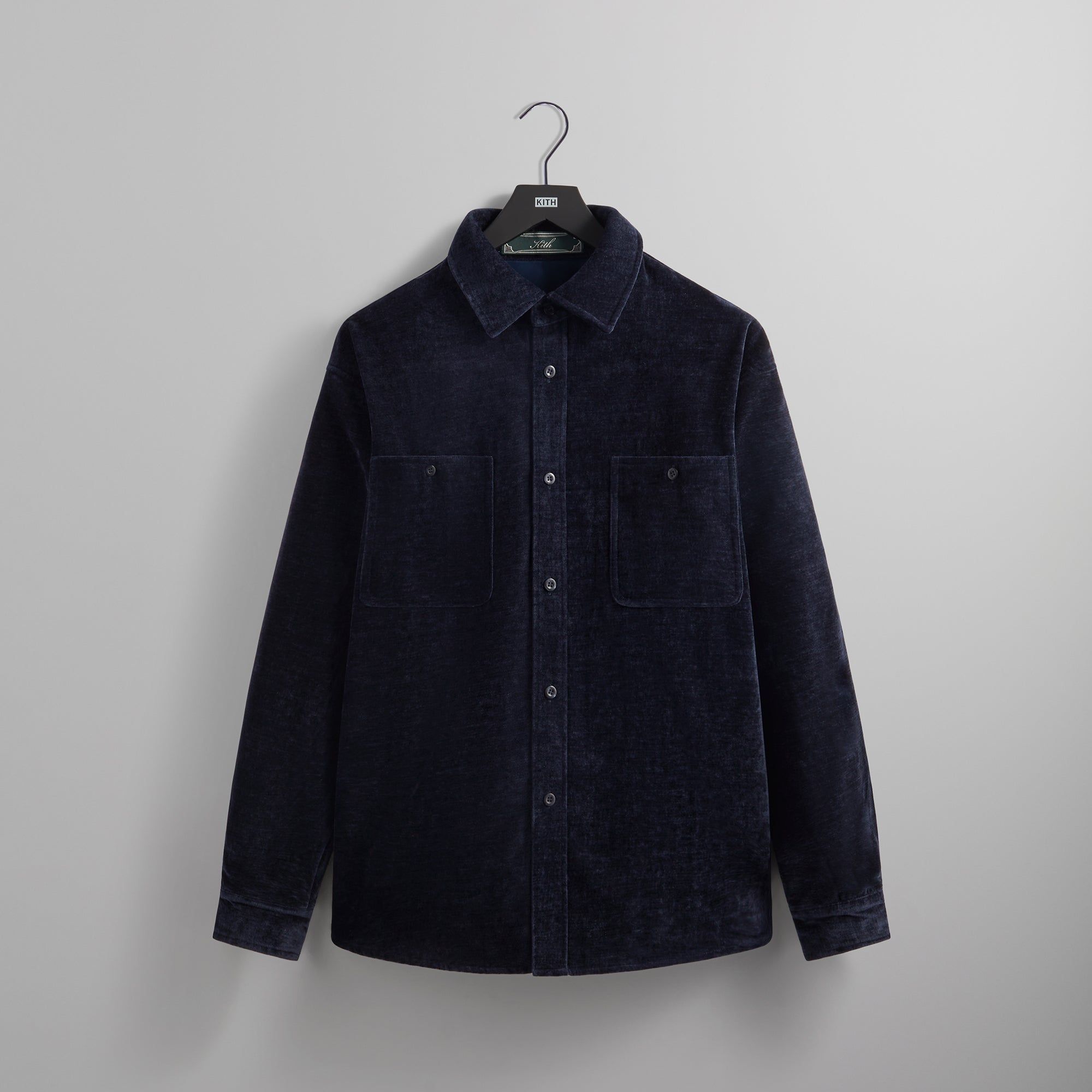 Kith Chenille Apollo Shirt - Nocturnal PH sold by Kith