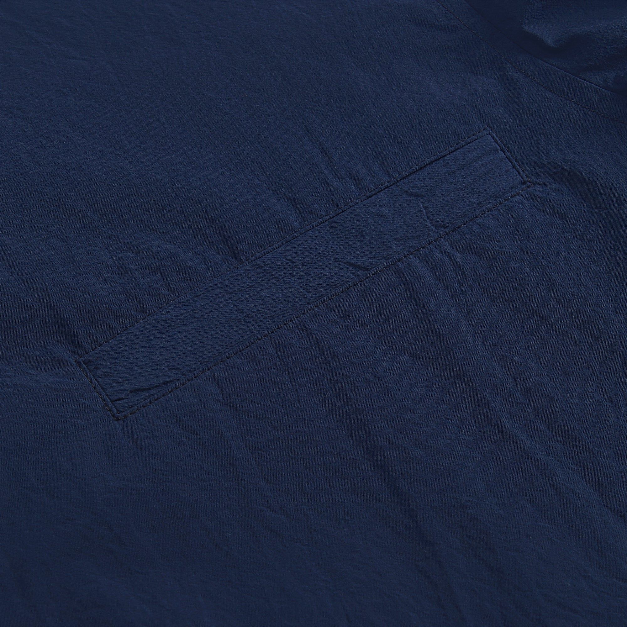 Lemaire Camp Collar Shirt - Navy sold by Kith product image thumbnail 4