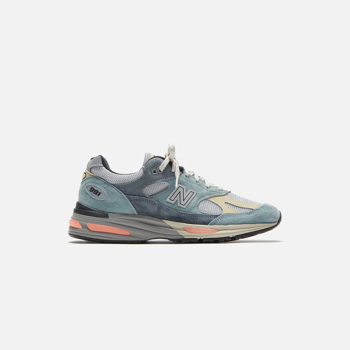 New Balance Made in UK 991v2 - Blue / Turbulence / Quiet Grey 