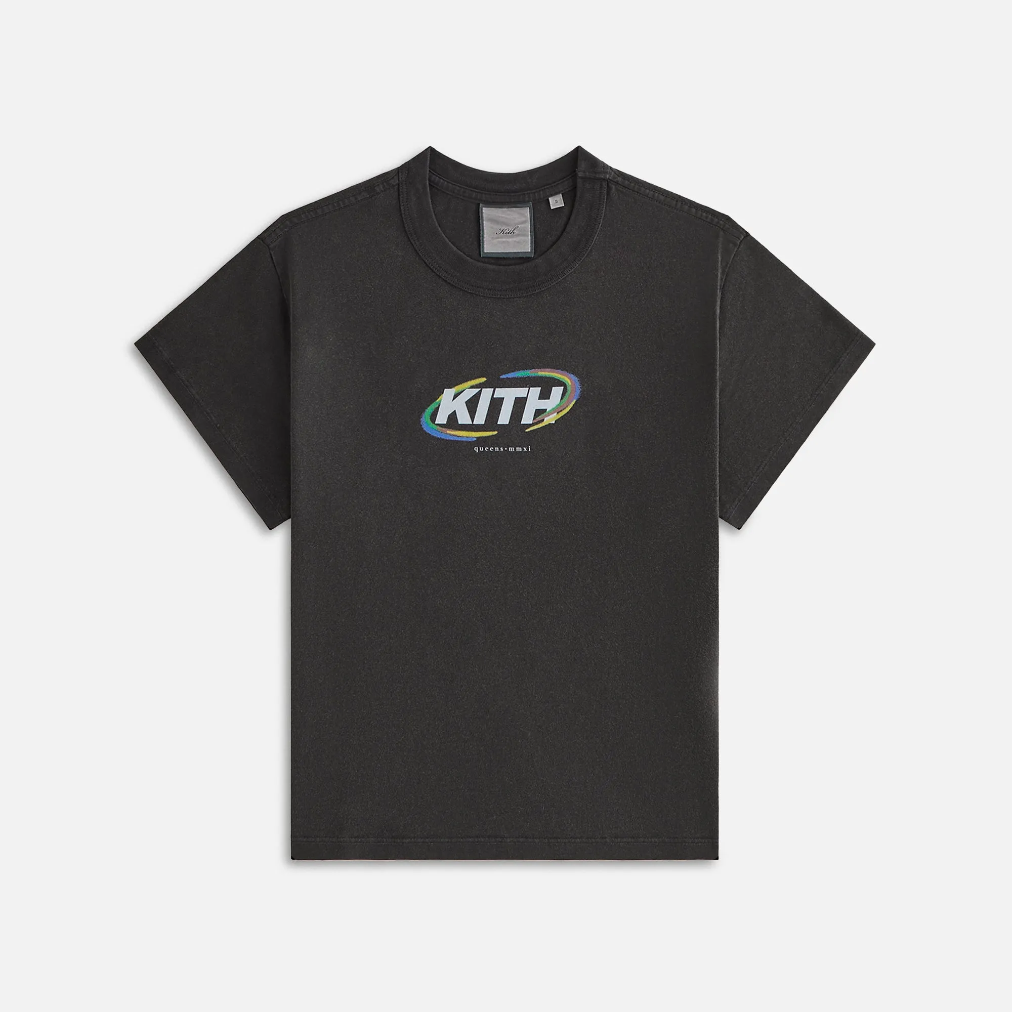 Kith Women Spiral Mulberry Vintage Tee - Black sold by Kith