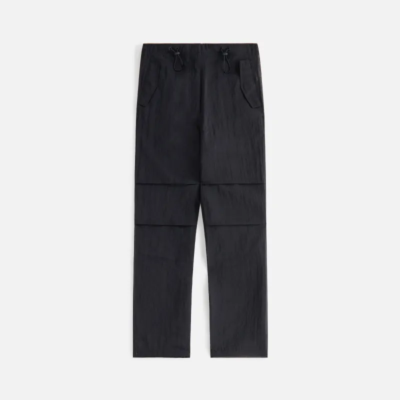 Kith Women Nuru Sheer Parachute Pant - Black sold by Kith