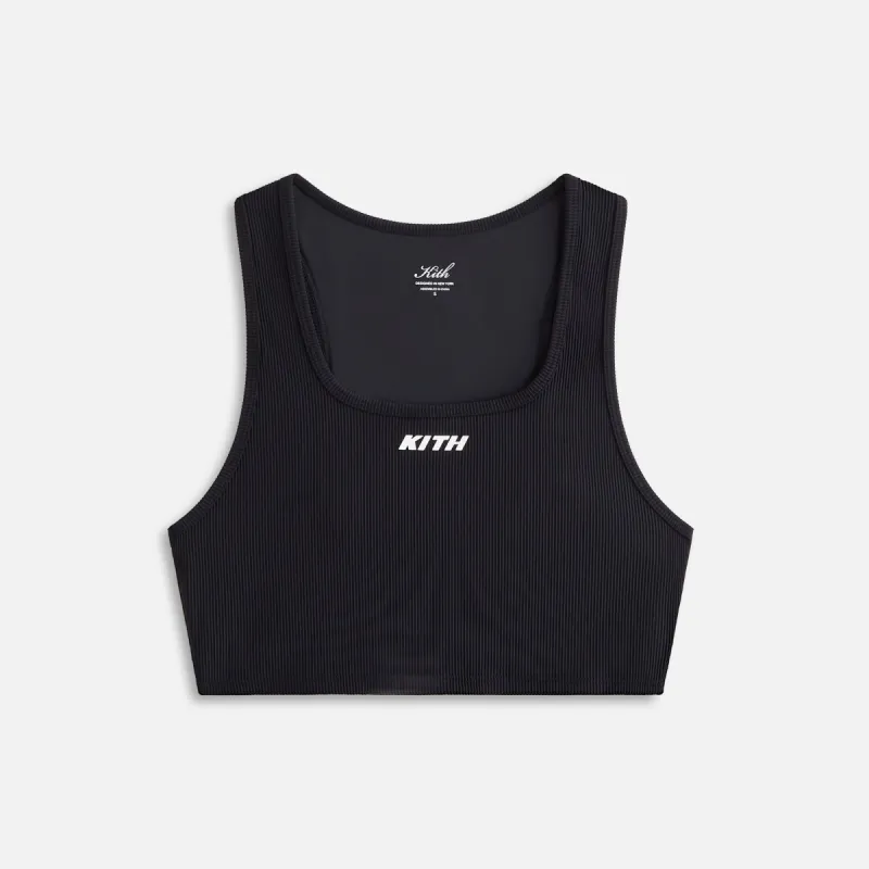 Kith Women Active Peyton Tank - Black sold by Kith