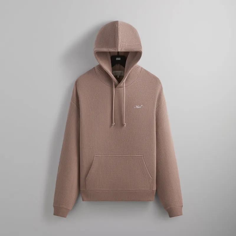 Kith Striped Interlock Williams III Hoodie - Perfume sold by Kith