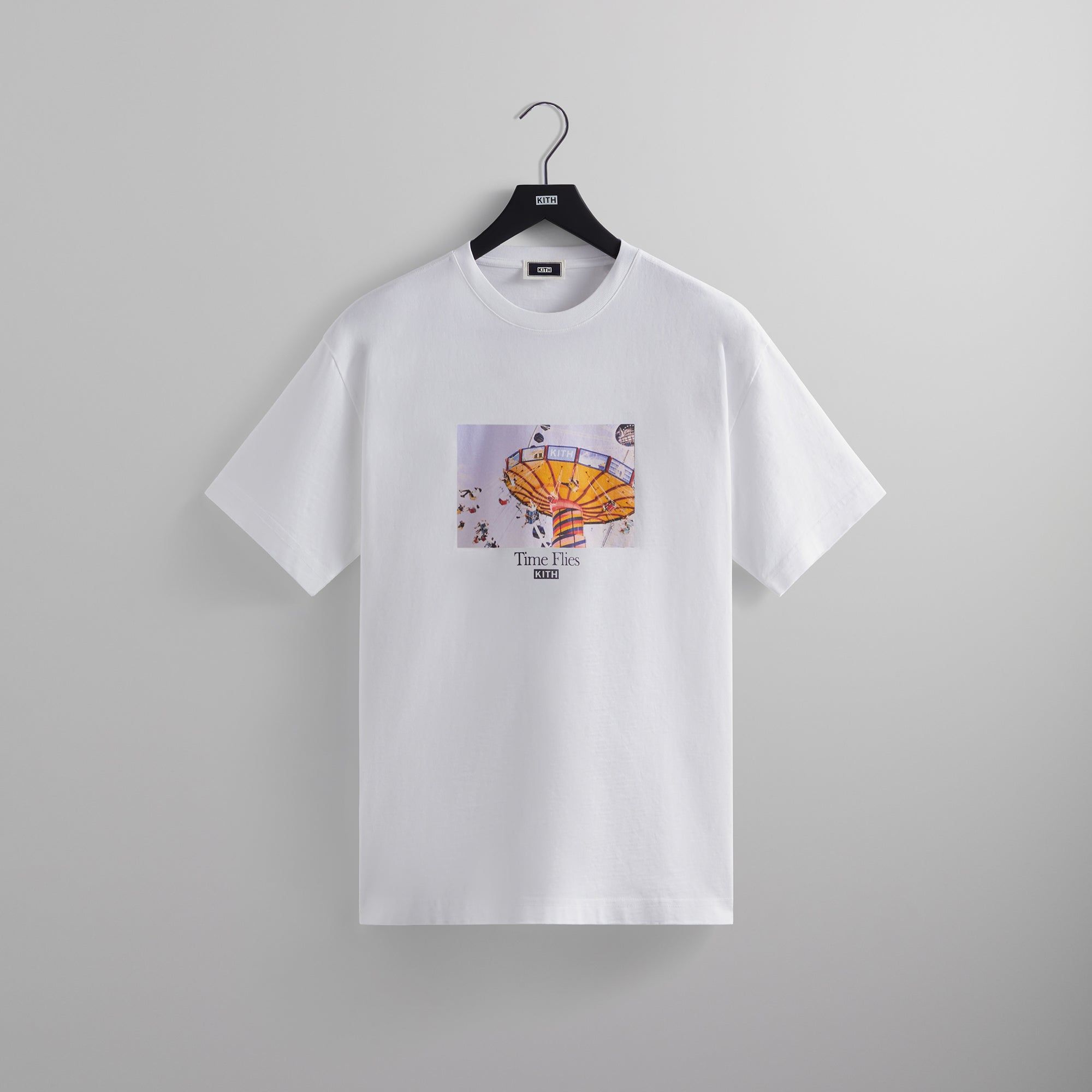 Kith Time Flies Tee White キス　ニューヨーク Kith Time Flies Tee - White | Parallel