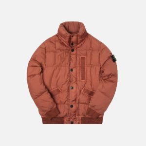 Stone Island Real Down Jacket - Ruggine sold by Kith