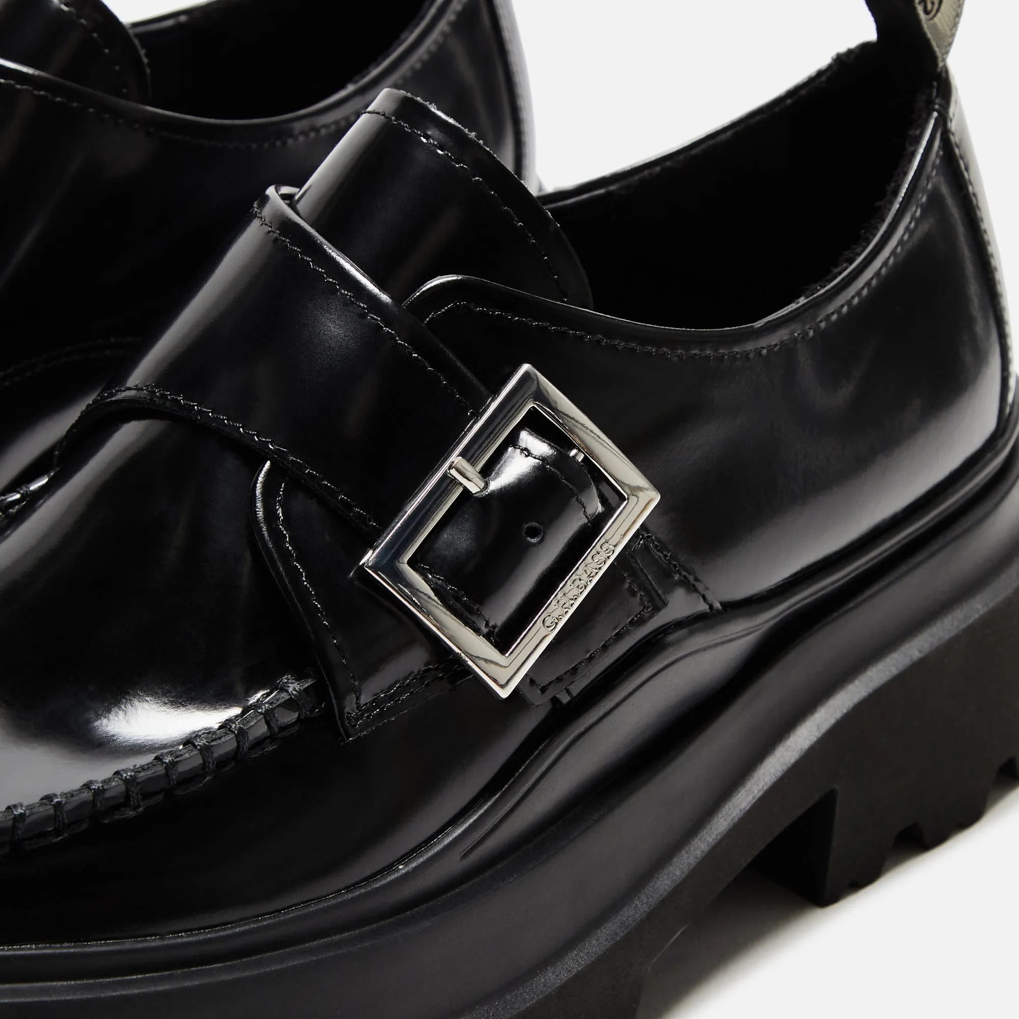G.H. Bass WMNS Ella Platform Derby - Black sold by Kith product image thumbnail 5