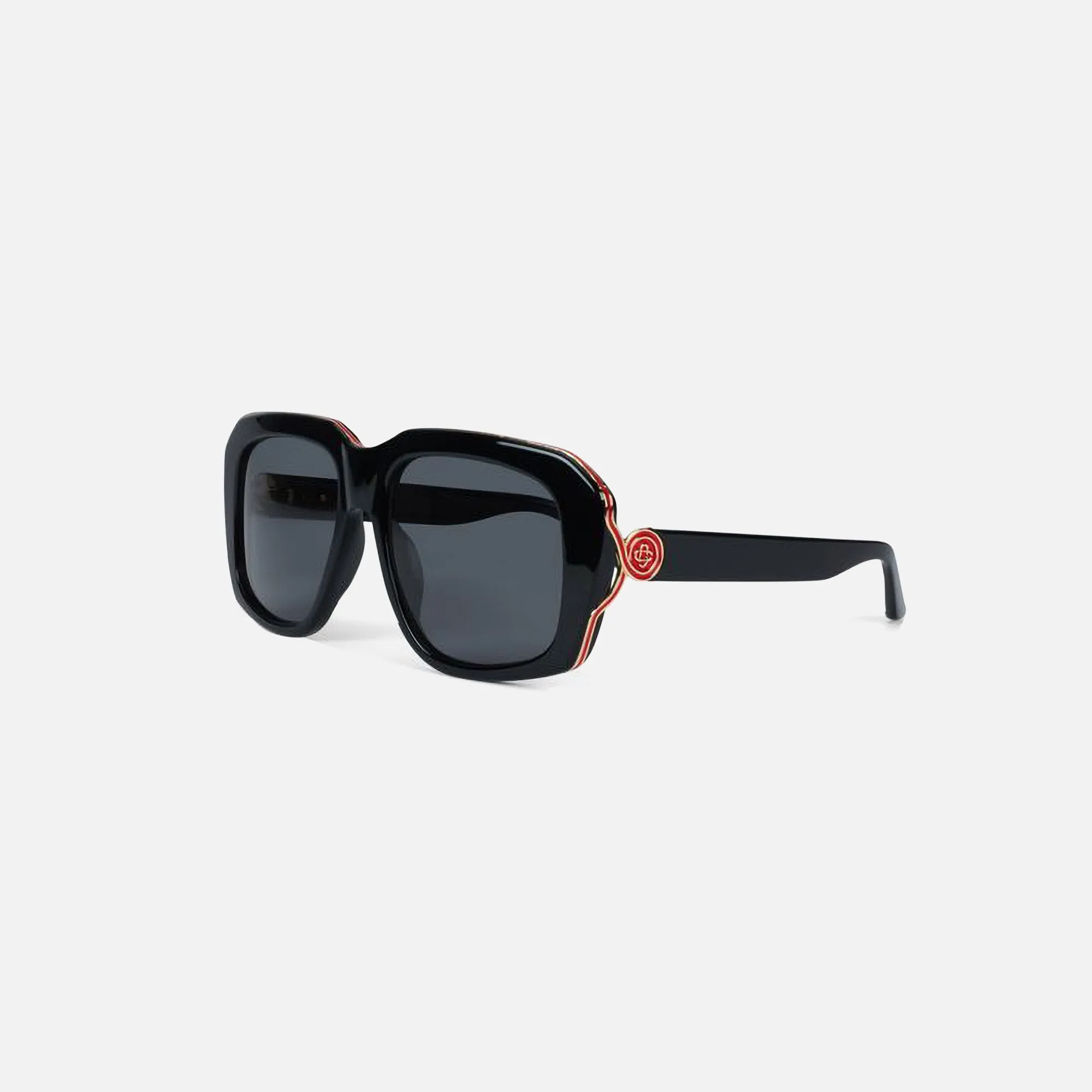 Casablanca Laurel Oval Sunglasses - Black sold by Kith product image thumbnail 2