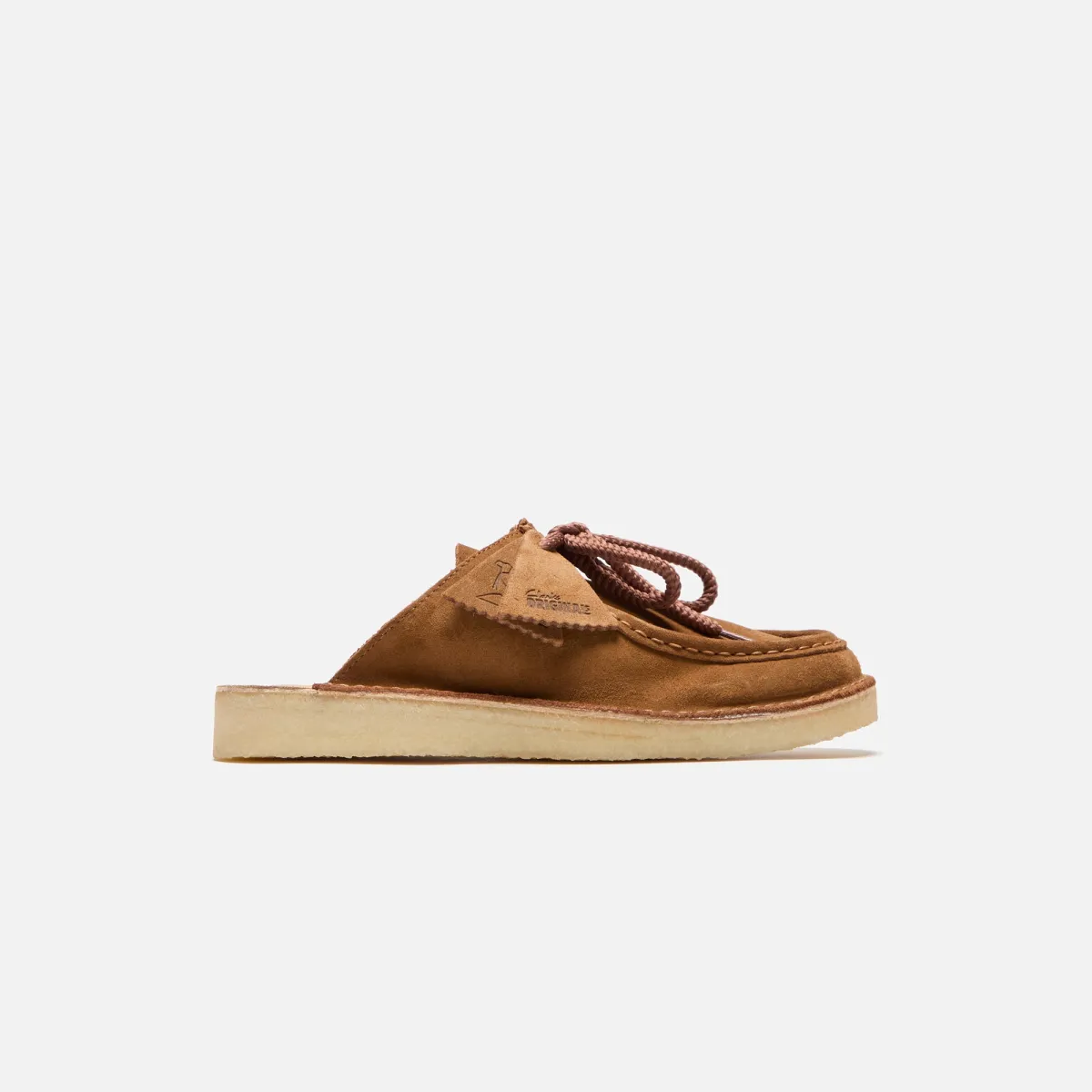Clarks Desert Nomad Mule - Cola Suede | Parallel
