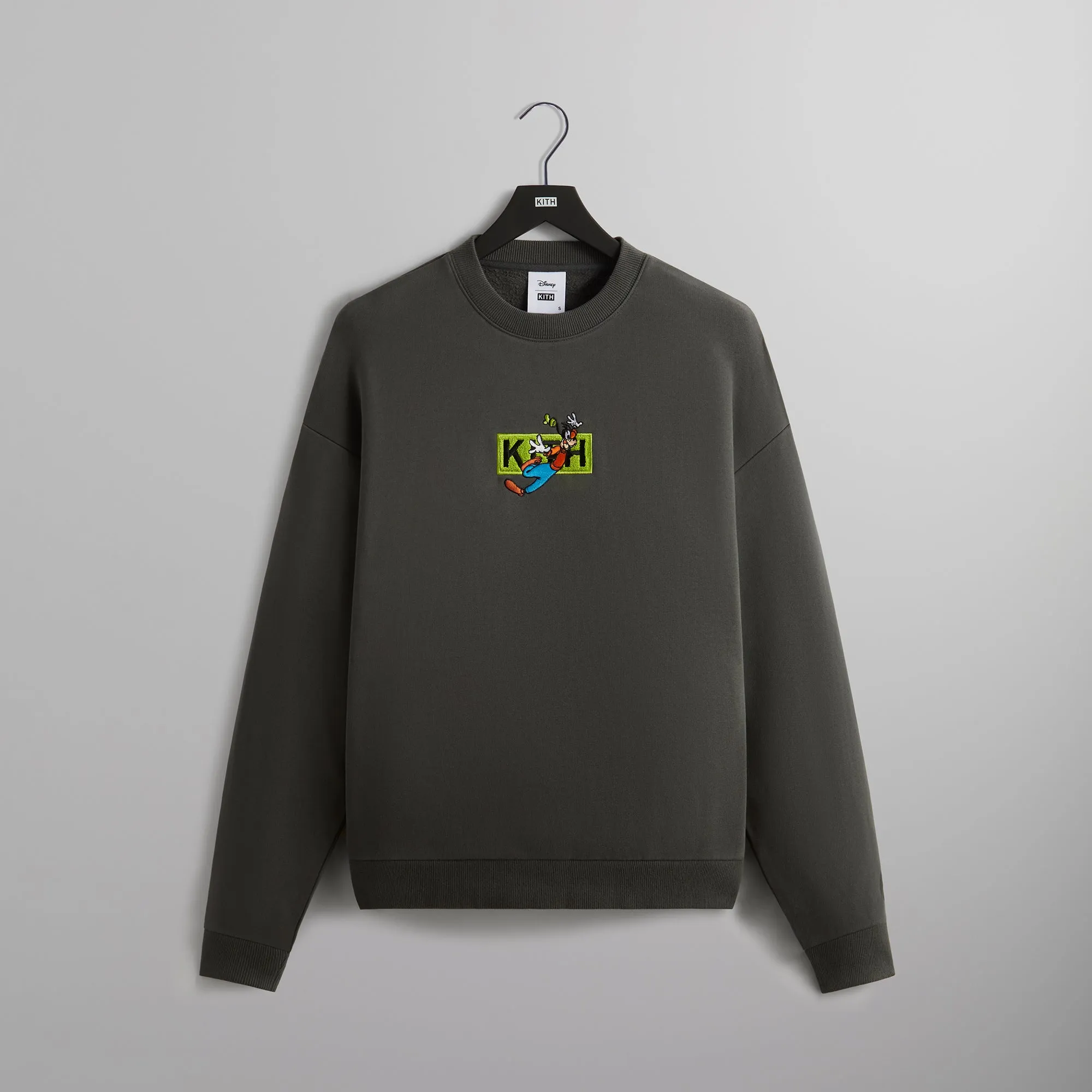 トップス Disney Kith Goofy Classic Logo Crewneck Disney | Kith for Mickey & Friends Cyber Monday Goofy