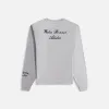 adidas Originals by Wales Bonner Crewneck - Heather Grey sold by Kith