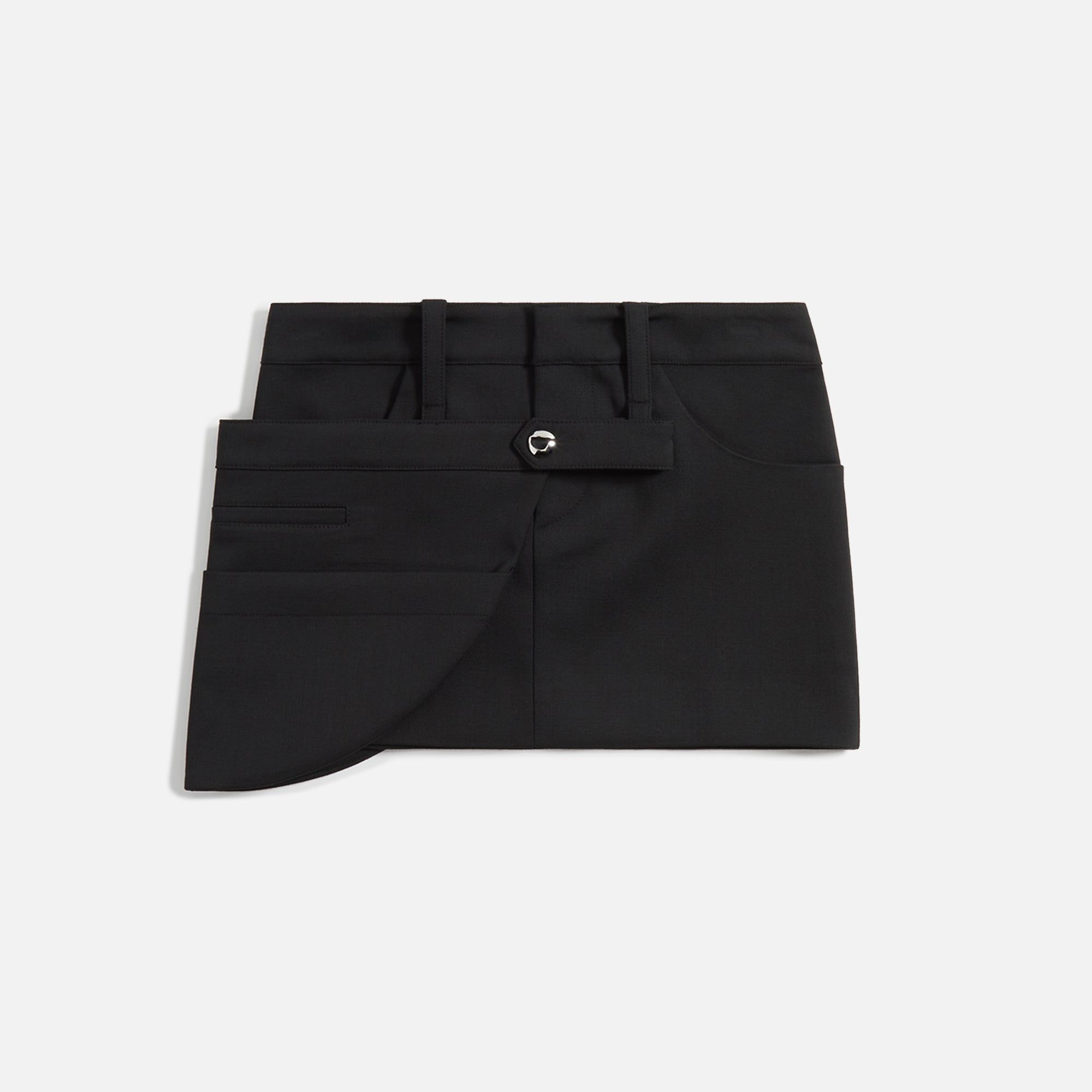 Coperni Utilitary Mini Skirt - Black sold by Kith