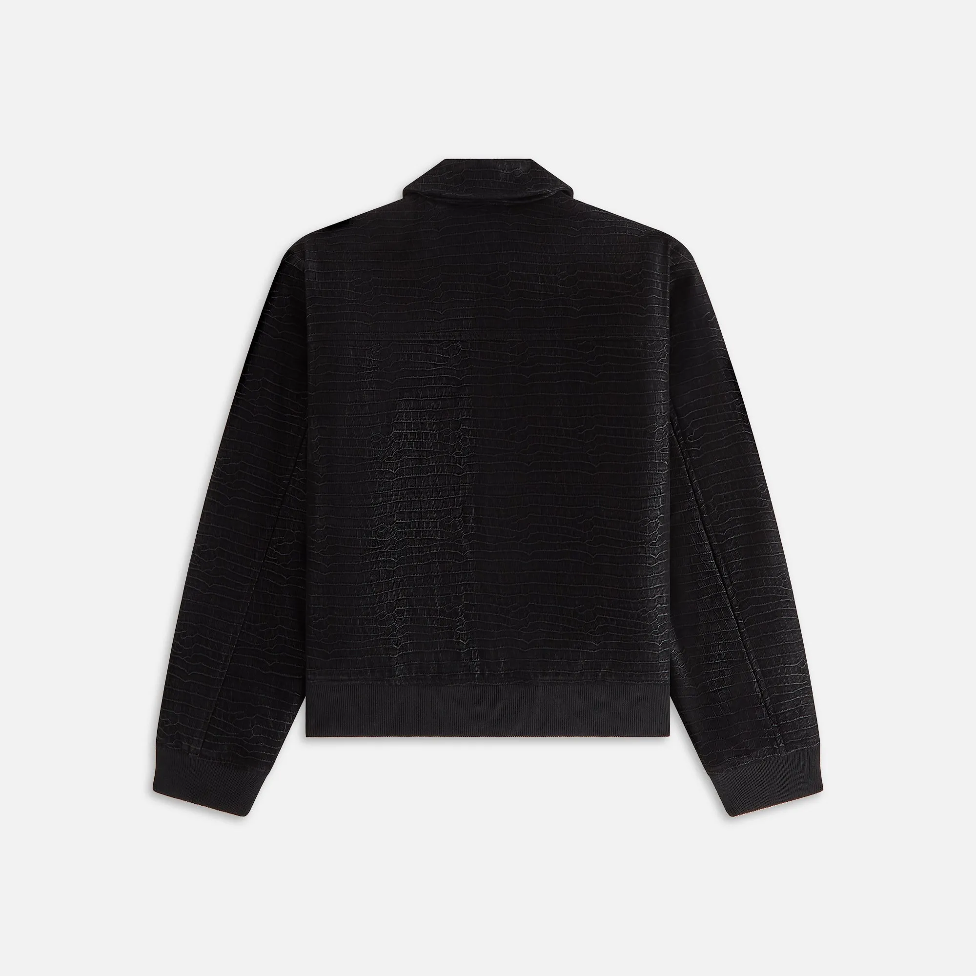 Kith Women Brisa Croc Bomber Jacket - Black sold by Kith product image thumbnail 3