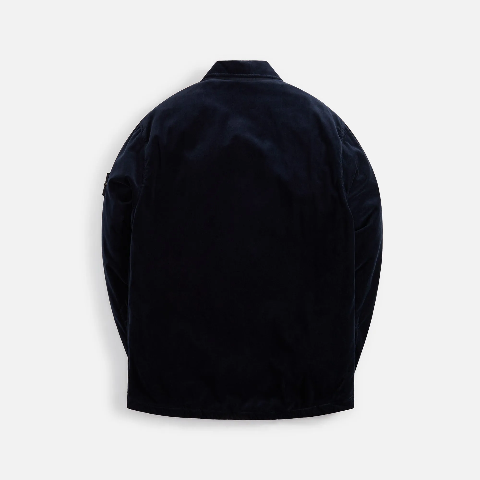 Stone Island Cotton Velvet Overshirt - Navy Blue sold by Kith product image thumbnail 2