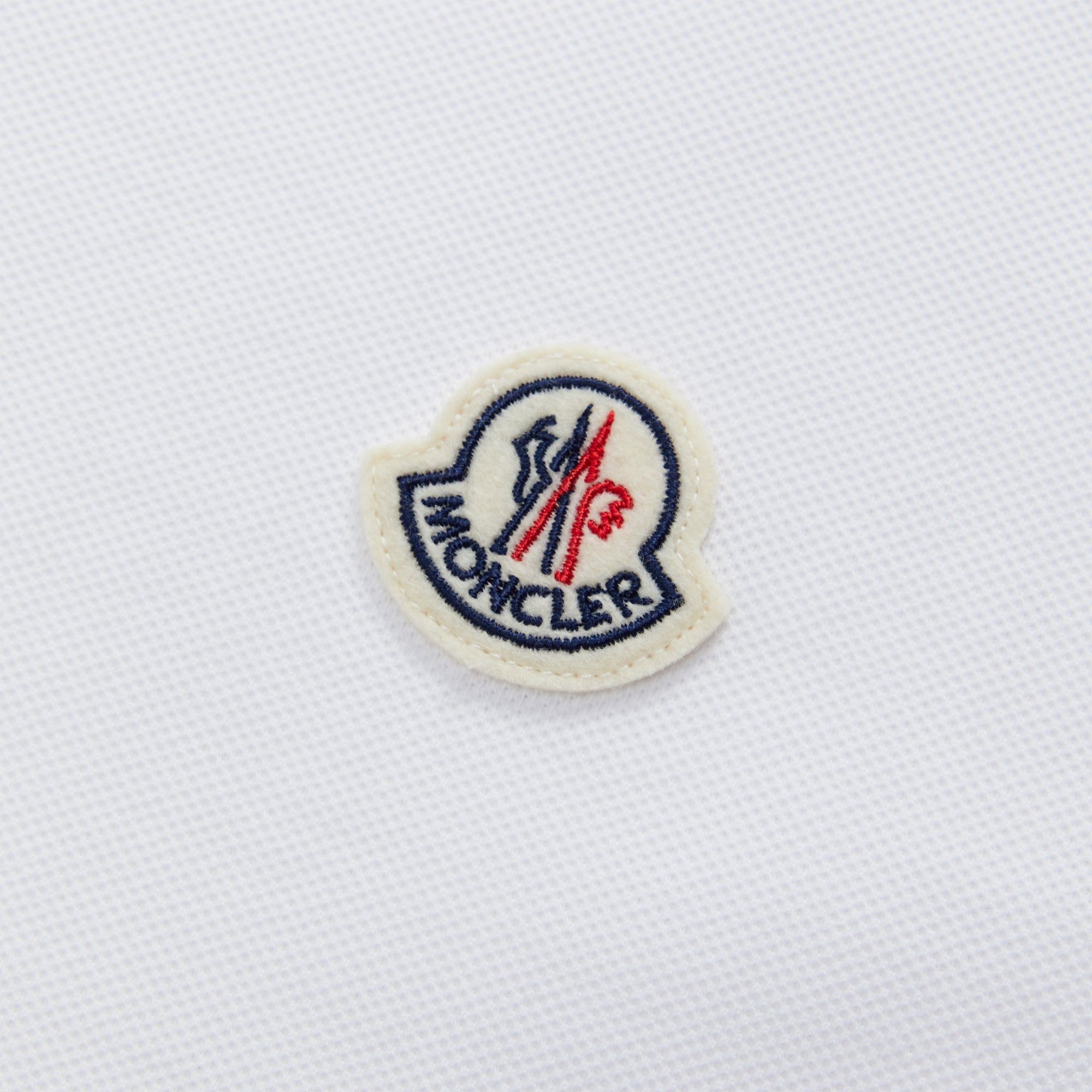 Moncler Polo - White sold by Kith product image thumbnail 4