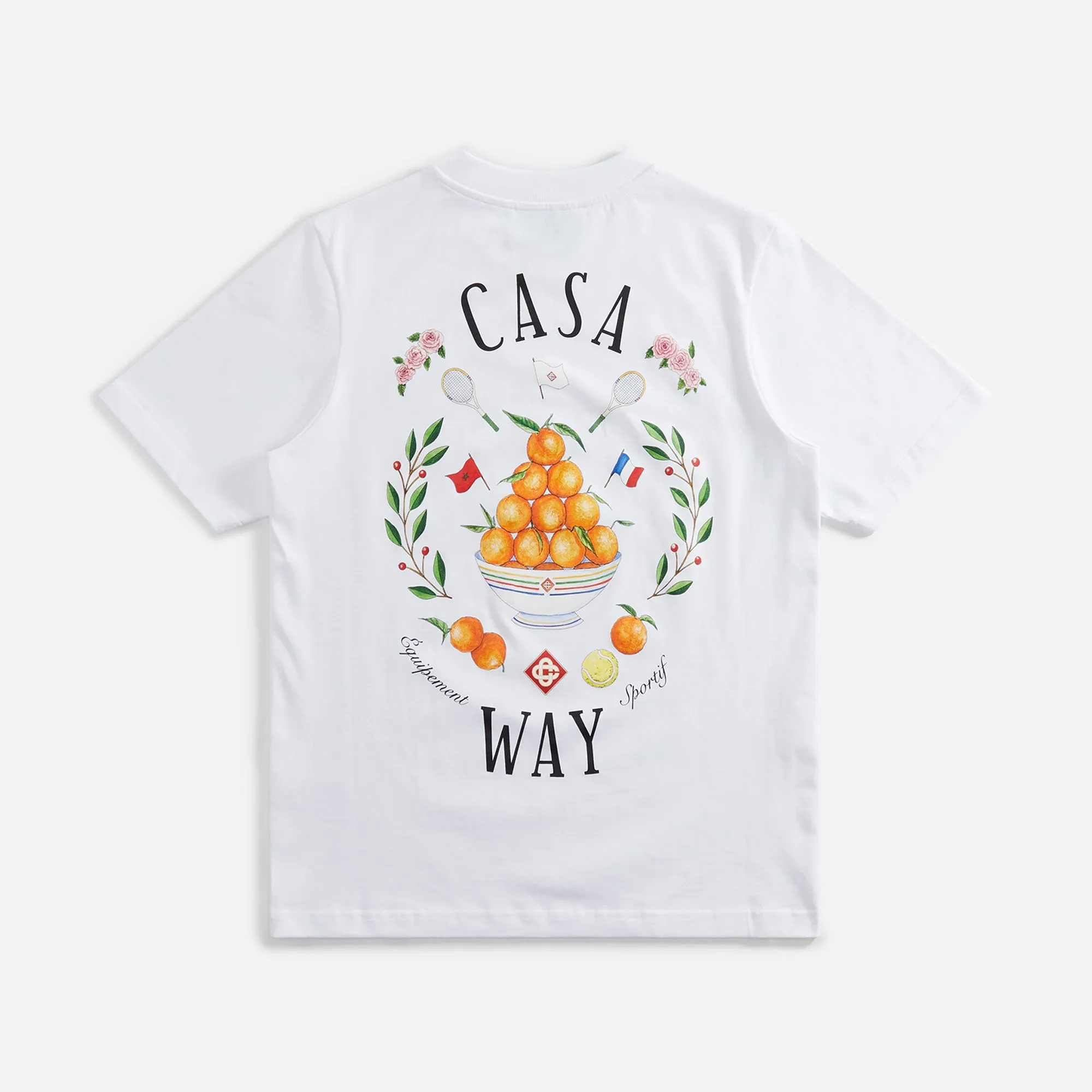 Casablanca Casa Way Printed Tee - White sold by Kith product image thumbnail 2