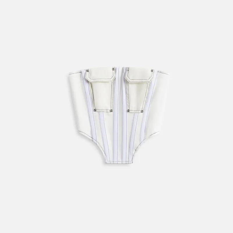 Dion Lee Hongbao Corset - Ivory sold by Kith