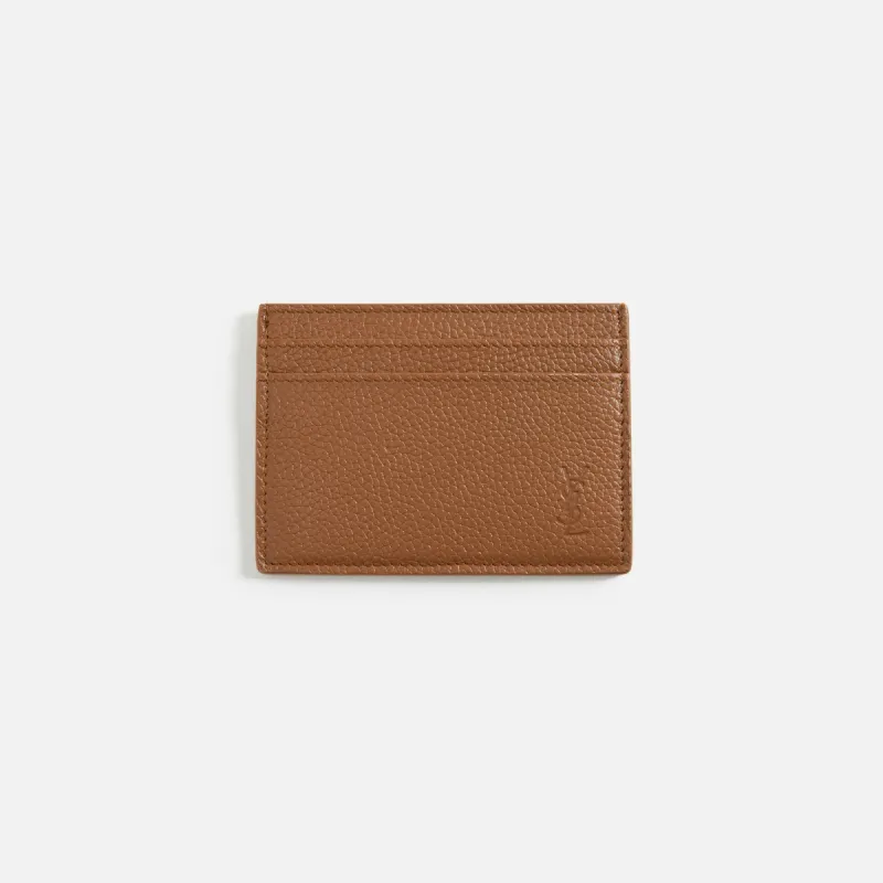 Saint Laurent YSL CC Holder Milo - Fox sold by Kith