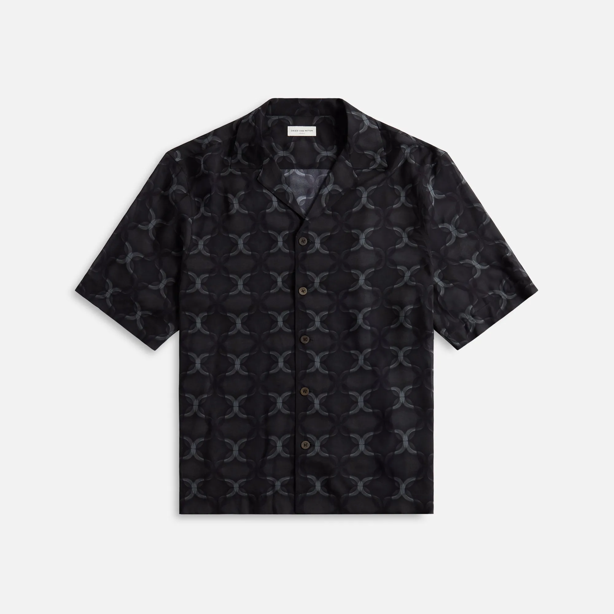 Dries Van Noten Cassi Shirt - Anthracite sold by Kith