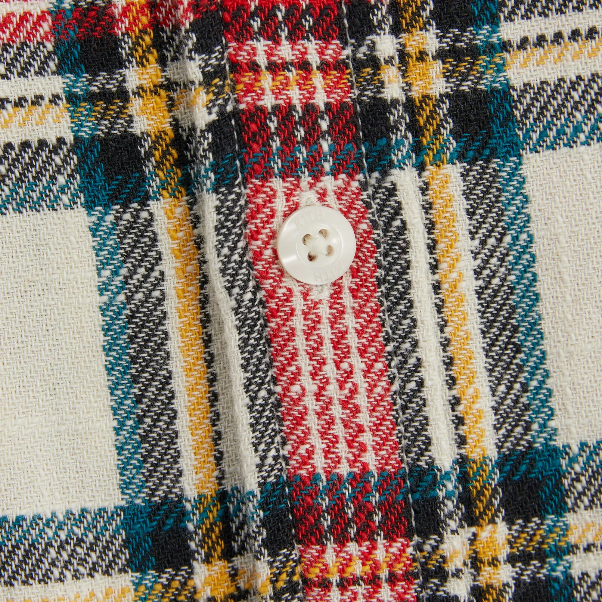 Kith Plaid Boxy Collared Overshirt - Fame sold by Kith product image thumbnail 3