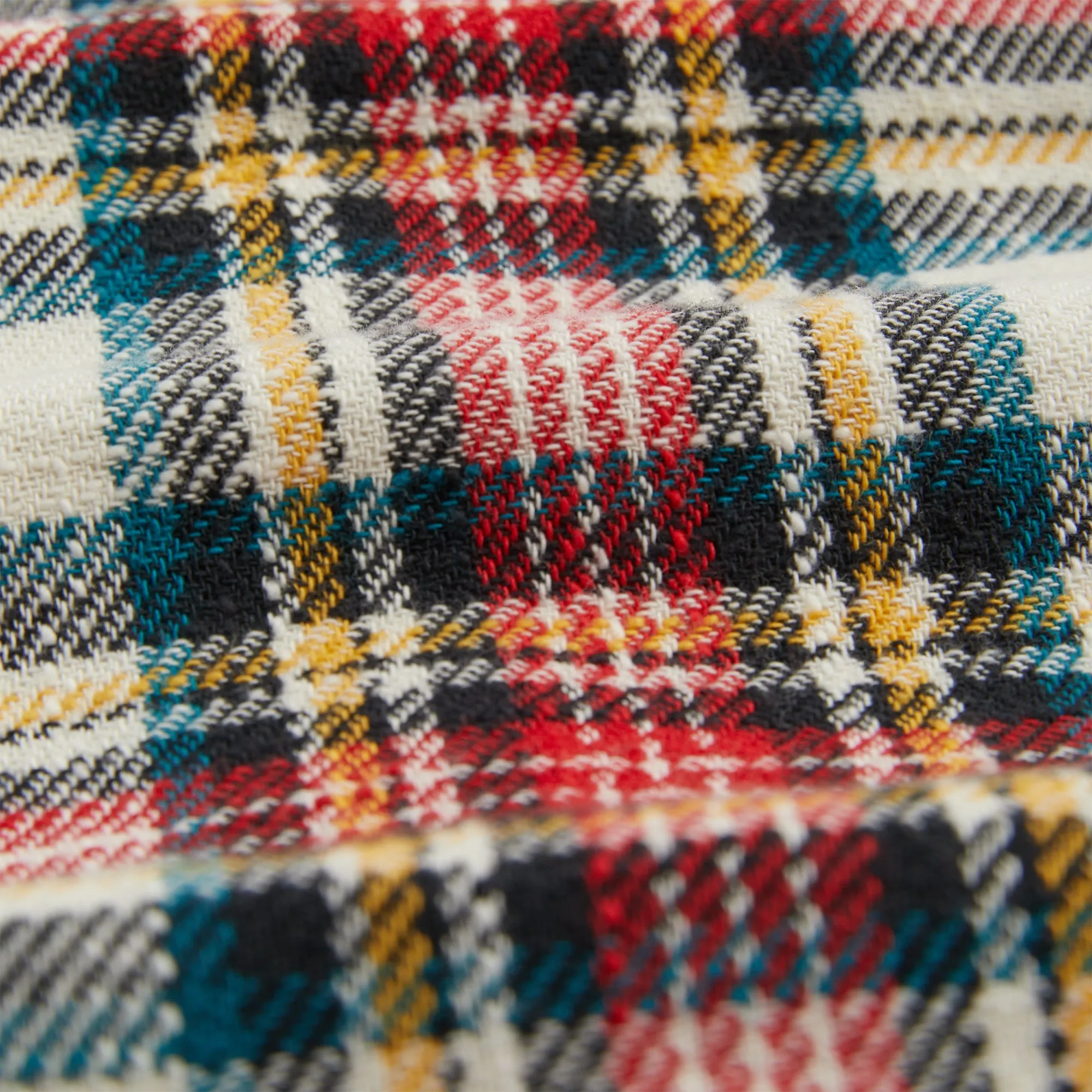 Kith Plaid Boxy Collared Overshirt - Fame sold by Kith product image thumbnail 5