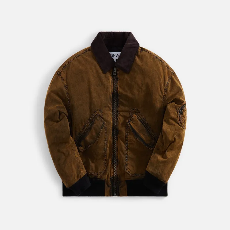 Loewe Bomber Jacket - Moss sold by Kith