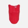 Miaou Campbell Corset - Red Rose sold by Kith
