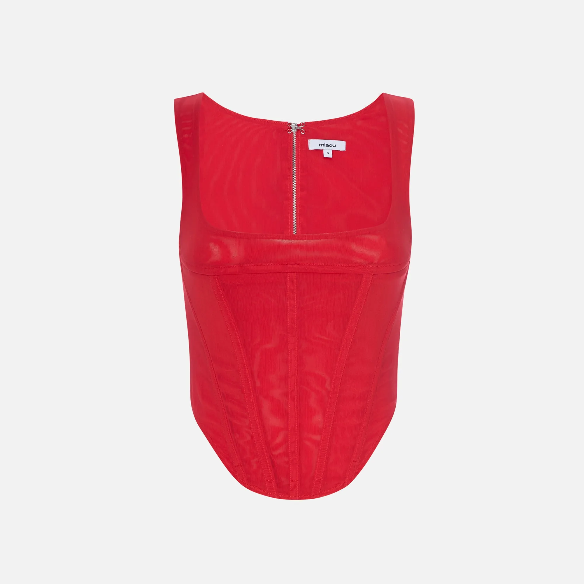 Miaou Campbell Corset - Red Rose sold by Kith