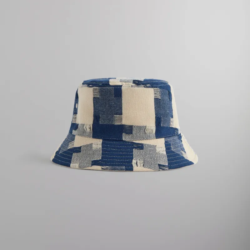 Kith Dawson Reversible Bucket Hat - Cyanotype sold by Kith