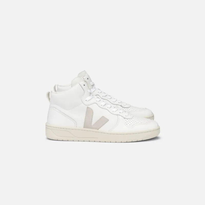 Veja V-15 Extra Natural Leather - White sold by Kith
