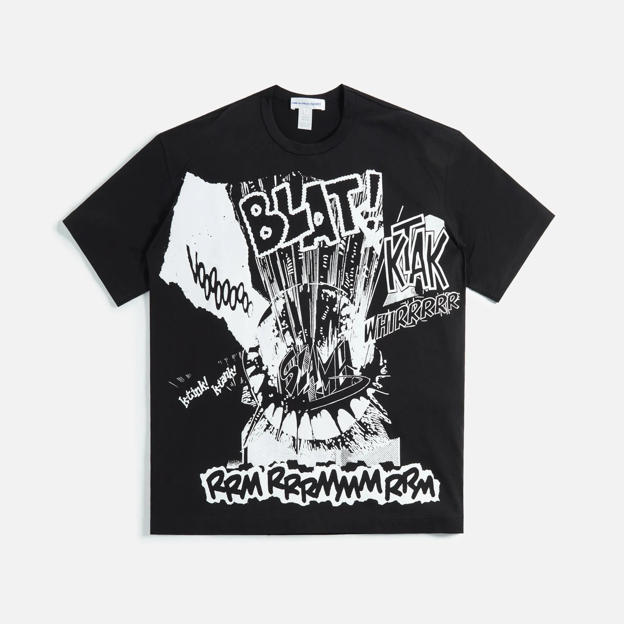 CDG Shirt C.Marclay Print A Tees - Black sold by Kith