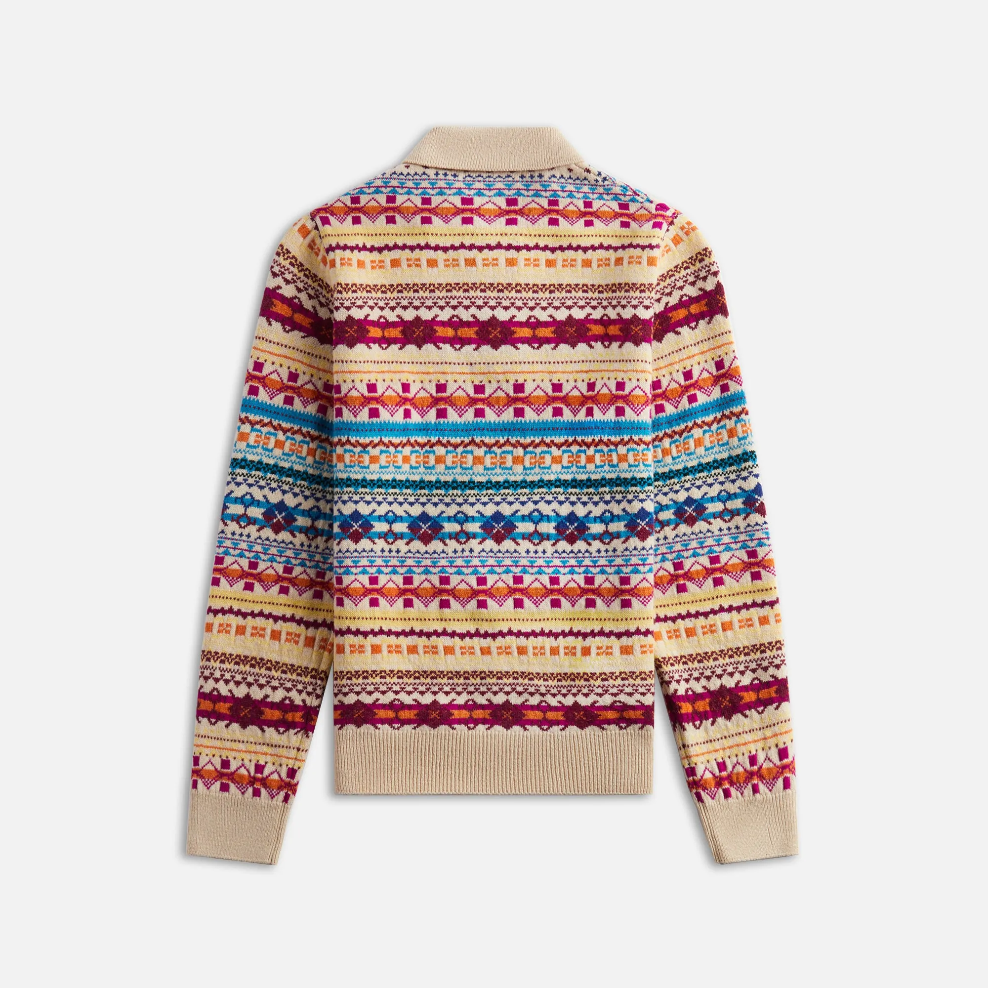 Loewe Polo Sweater - Ecru / Multicolor sold by Kith product image thumbnail 2