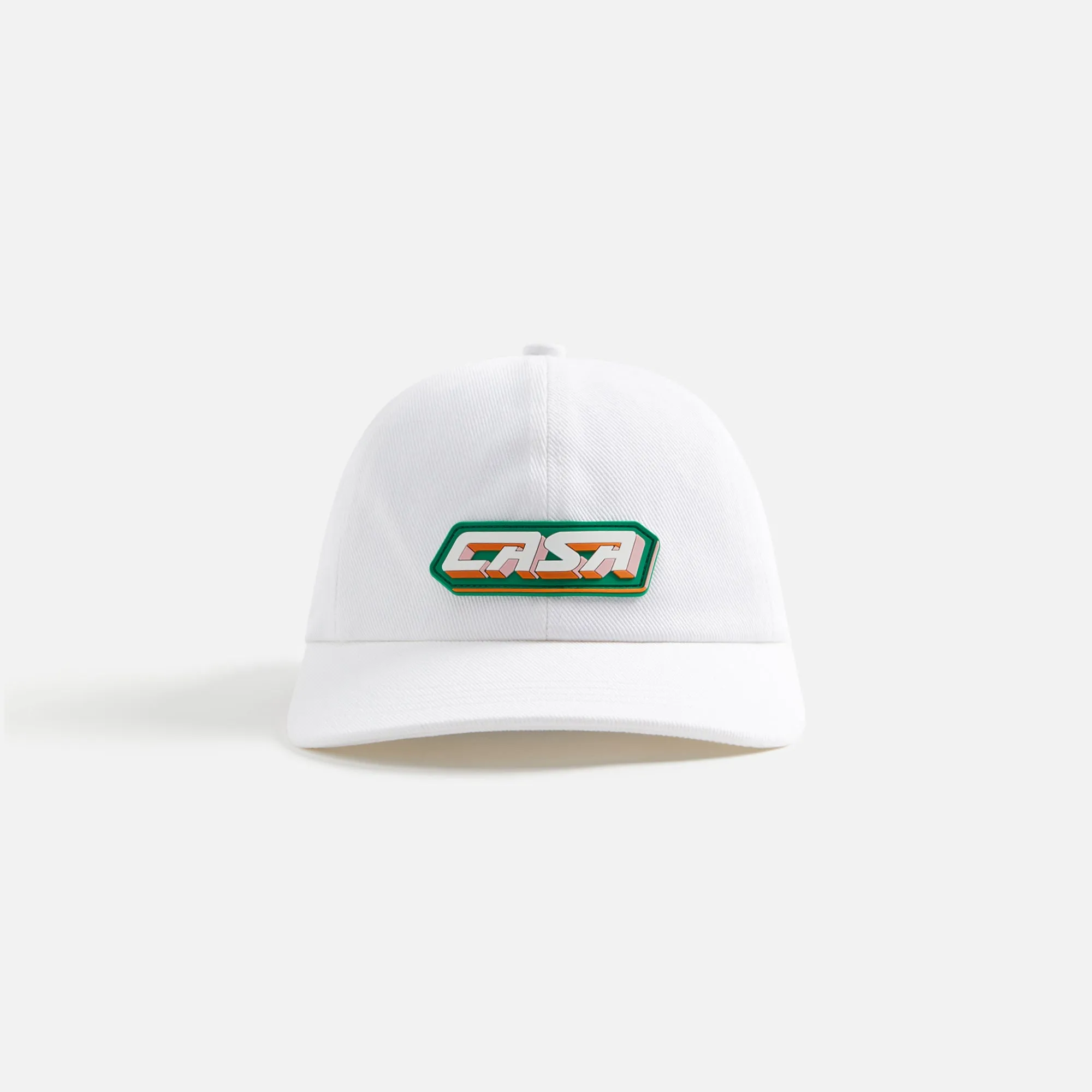Casablanca Casa Racing Patch Cap Moto Sport - White sold by Kith