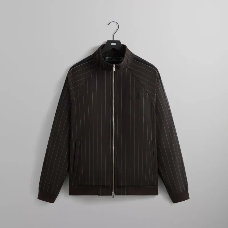 Kith Double Weave Clifton Track Jacket - Kindling sold by Kith
