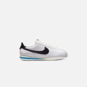 Nike Cortez - White / Black / Light Photo Blue / Sail / Team Orange sold by Kith
