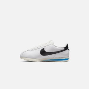 Nike Cortez - White / Black / Light Photo Blue / Sail / Team Orange sold by Kith