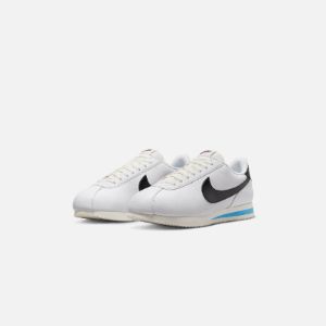 Nike Cortez - White / Black / Light Photo Blue / Sail / Team Orange sold by Kith