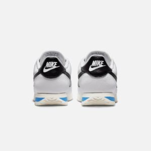 Nike Cortez - White / Black / Light Photo Blue / Sail / Team Orange sold by Kith